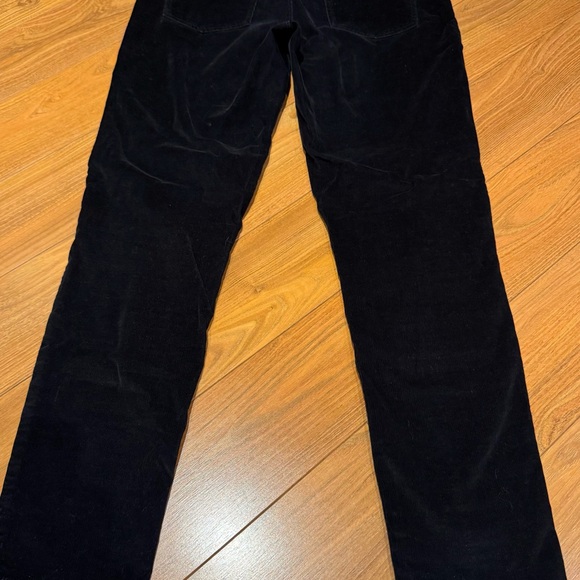 LC Lauren Conrad Women's Dark Corduroy Jeans Pants Trousers Size 12 - Picture 7 of 10